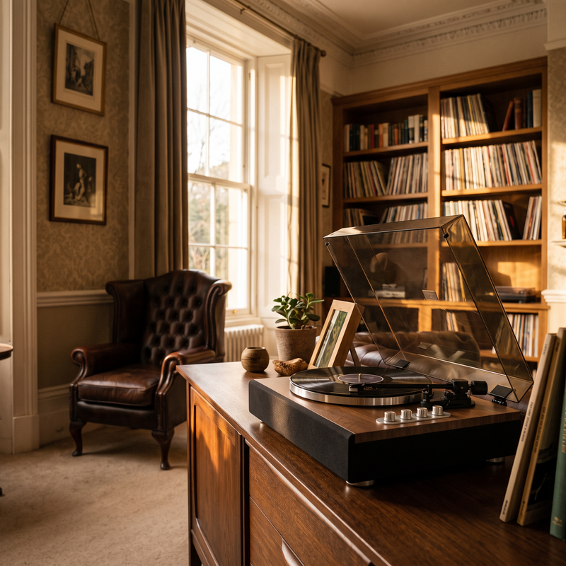 The Heirloom Signature in a living room