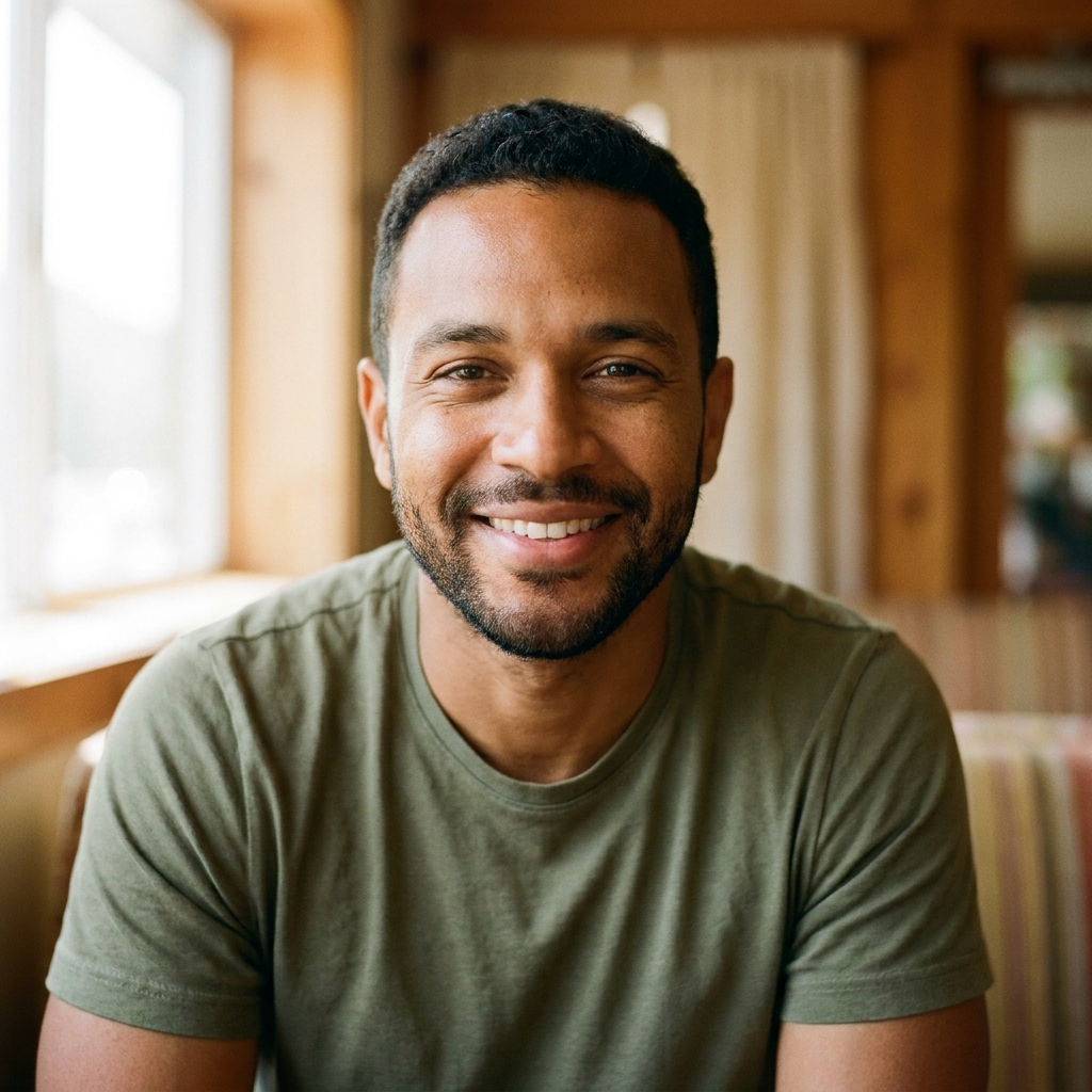 Portrait de Karim, client Hugaya Image