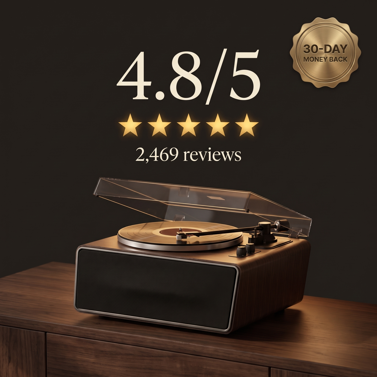 Rated 4.8 out of 5 with a 30-day money-back guarantee