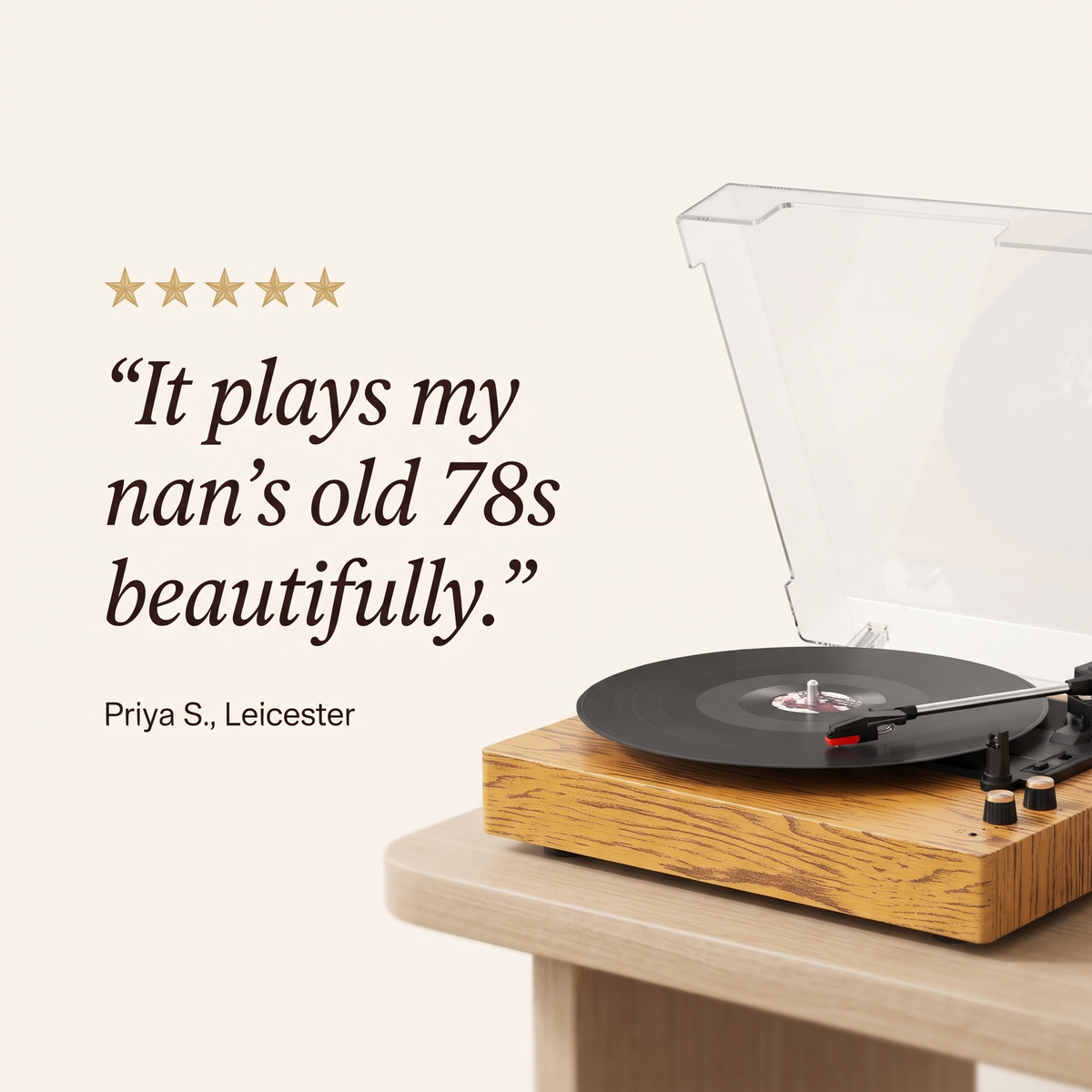Customer review of the Heirloom Classic