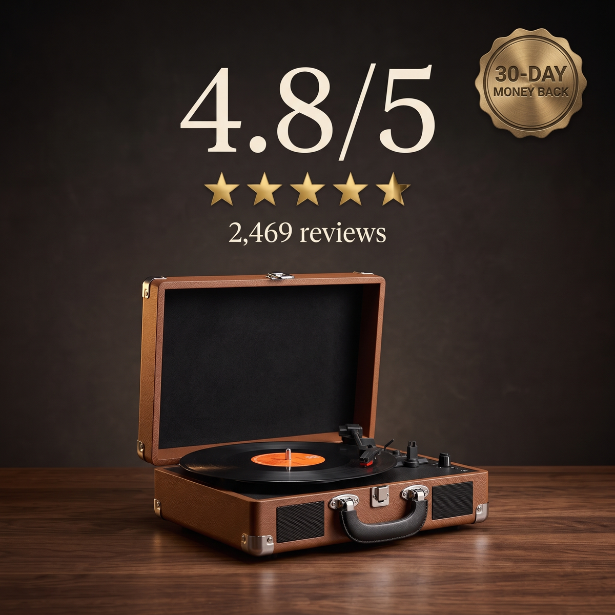 Rated 4.8 out of 5 with a 30-day money-back guarantee