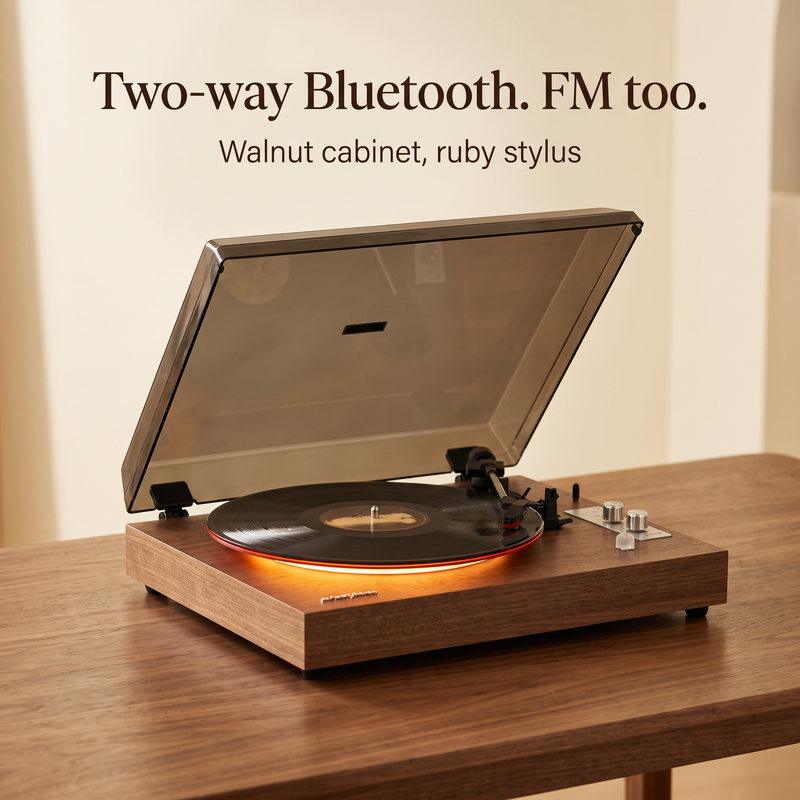 Two-way Bluetooth, FM too
