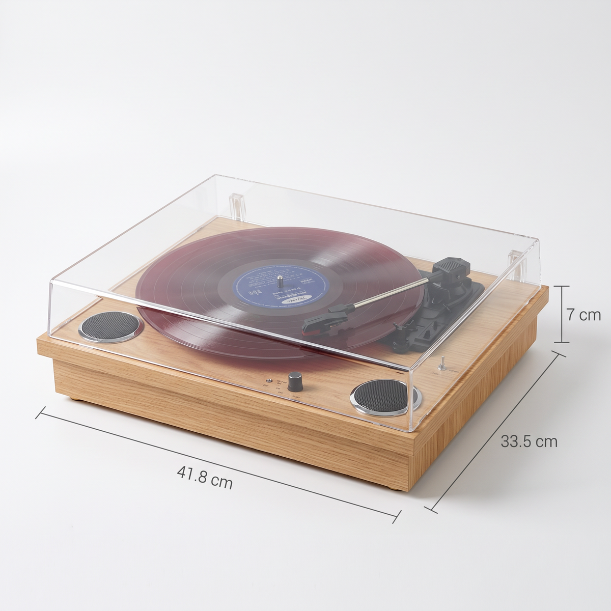 Heirloom Slim dimensions: 41.8 × 33.5 × 7 cm